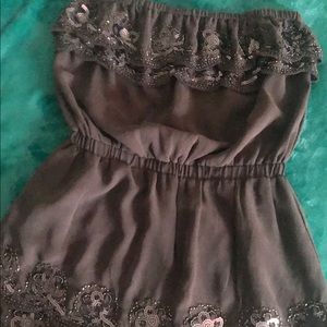 XXI Sleeveless sequined top